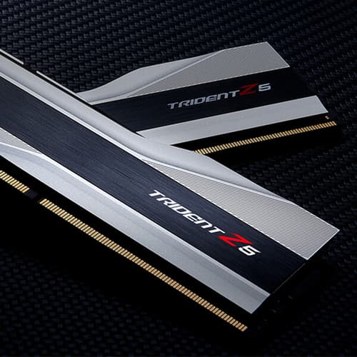 G.Skill Trident Z5 32GB (16GBx2) DDR5 6000MHz RAM (Metallic Silver)